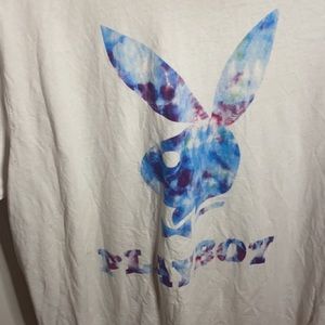 Tie Dye Playboy Oversized Tee